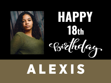 Picture of Birthday Sign 3