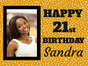 Picture of Birthday Sign 8