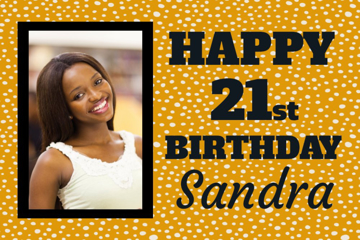 Picture of Birthday Sign 8