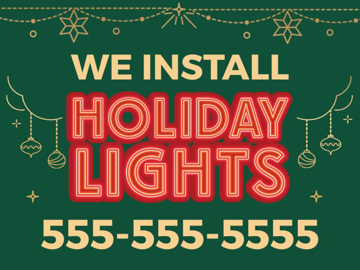 Picture of Winter Seasonal Signs 10