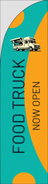 Picture of Restaurant_Food Truck_01 - 13ft Straight Flag