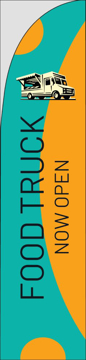 Picture of Restaurant_Food Truck_01 - 15.5ft Straight Flag