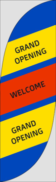 Picture of Grand Opening 4 - 7.5ft Feather Flag