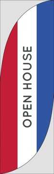 Picture of Open House 877527613 - 7.5ft Feather Flag