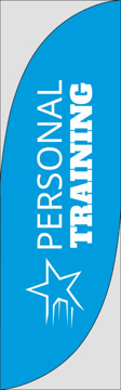Picture of Personal Training - 7.5ft Feather Flag