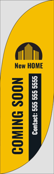 Picture of Real Estate-NewHome-07 - 7.5ft Feather Flag