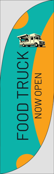 Picture of Restaurant_Food Truck_01 - 7.5ft Feather Flag