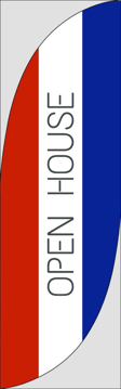 Picture of Open House 4 - 10ft Feather Flag