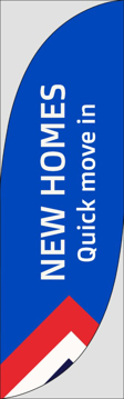 Picture of Real Estate-New Homes-01 - 10ft Feather Flag