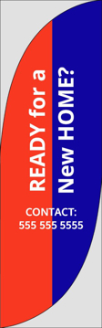 Picture of Real Estate-NewHome-04 - 10ft Feather Flag