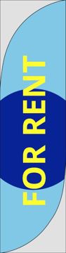 Picture of For Rent 4 - 13ft Feather Flag