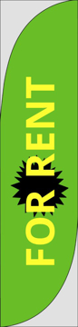 Picture of For Rent 2 - 15.5ft Feather Flag