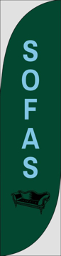 Picture of Furniture 877525190 - 15.5ft Feather Flag
