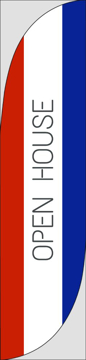 Picture of Open House 4 - 15.5ft Feather Flag
