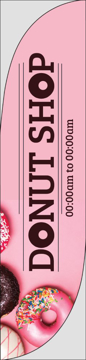 Picture of Restaurant_Donut Shop_01 - 15.5ft Feather Flag