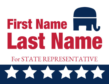 Picture of Sample Political Sign 3