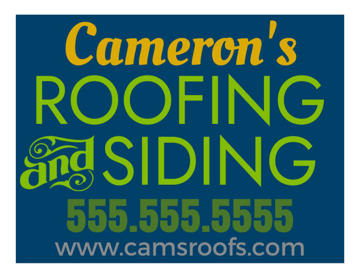 Picture of Sample Contractor Sign 6