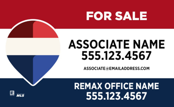 Picture of RWB -  Standard - 18" x 30"