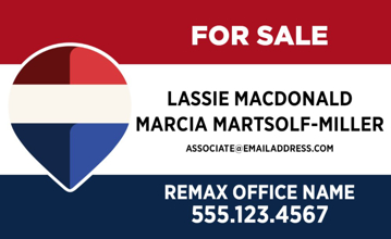 Picture of RWB - Example - 18" x 30"