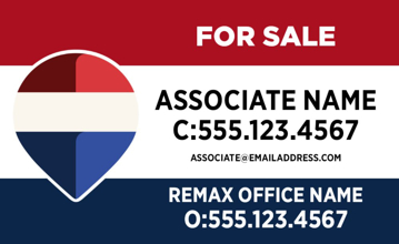 Picture of RWB - New Jersey - 18" x 30"