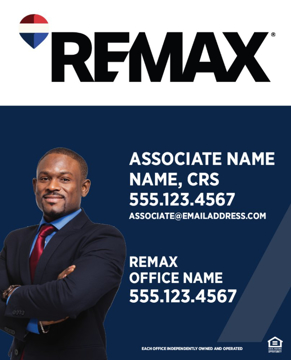 Picture of Blue Slash - Agent Photo Clipped - 30" x 24"