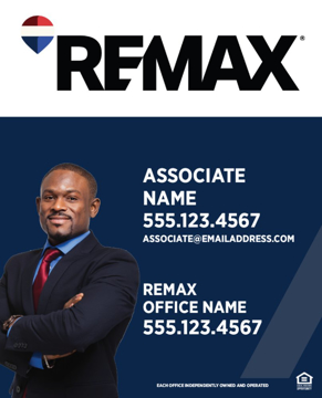 Picture of Blue Slash - Agent Photo Clipped - 30" x 24"