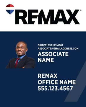 Picture of Blue Slash - Office Prominent - Agent Photo Clipped - Alberta - 30" x 24"