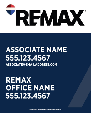 Picture of Blue Slash - Office Prominent - EOIOO -  30" x 24"