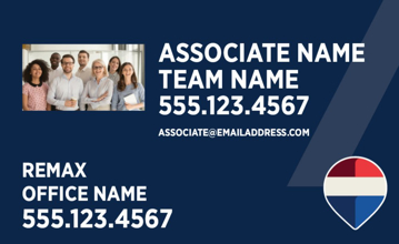 Picture of Blue Slash - Team Photo - 18" x 30"