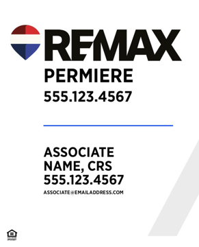 Picture of White Slash - Primary Designation - Big Balloon - 30" x 24"