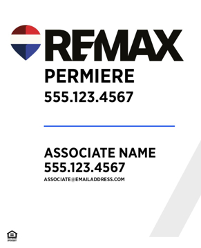 Picture of White Slash - Primary - Big Balloon - 30" x 24"