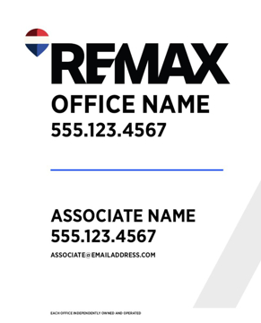 Picture of White Slash - Office Prominent - EOIOO - 30" x 24"