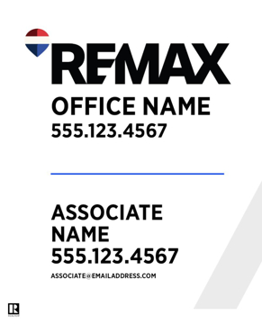Picture of White Slash - Office Prominent - Primary - 30" x 24"