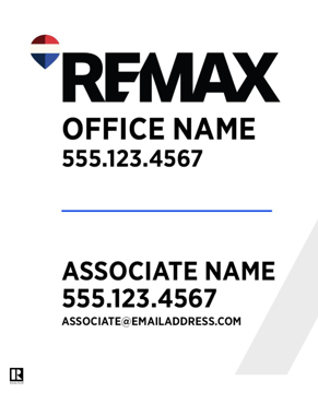 Picture of White Slash - Office Prominent - 30" x 24"