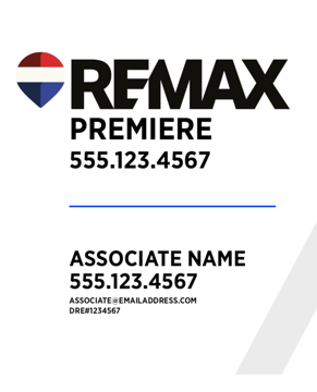 Picture of White Slash - Office Prominent - CAL - Big Balloon  - 30" x 24"