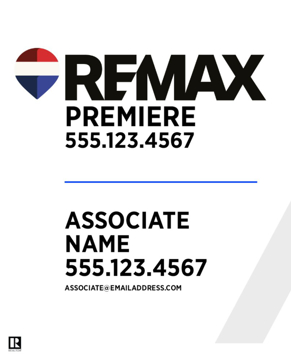 Picture of White Slash - Office Prominent - Primary - Big Balloon - 30" x 24"