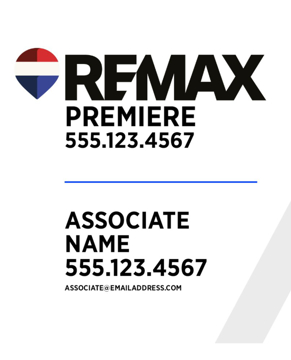 Picture of White Slash - Office Prominent - Standard - Big Balloon - 30" x 24"