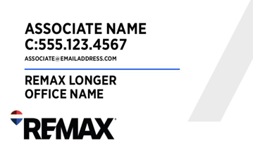 Picture of White Slash - No Office Number - 18" x 30"