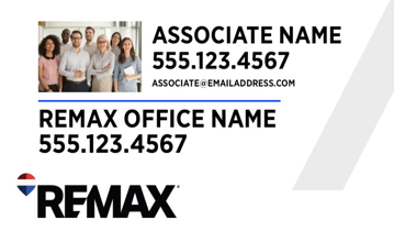 Picture of White Slash - Office Prominent - Associate - Team Photo - 18" x 30"