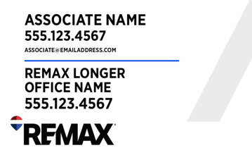 Picture of White Slash - Office Prominent - Longer Office Name - 18" x 30"