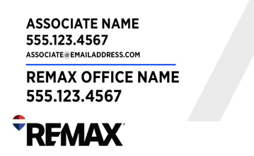 Picture of White Slash - Office Prominent - Standard - 18" x 30"