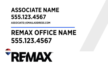 Picture of White Slash - Office Prominen - 18" x 30"