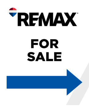 Picture of White Slash - For Sale - Directional - Right - 30" x 24"