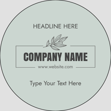 Picture of Food & Beverage Sticker 9 - Circle 2" x 2"