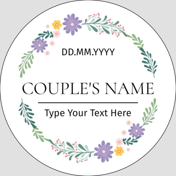 Picture of Event Stickers 8 - Circle 3" x 3"