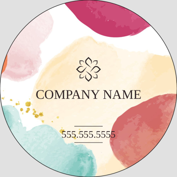 Picture of Retail Sticker 8 - Circle 3" x 3"