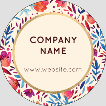 Picture of Retail Sticker 9 - Circle 3" x 3"