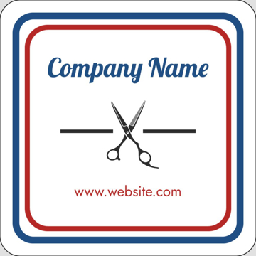 Picture of Beauty Stickers 2 - Rounded Square 3" x 3"