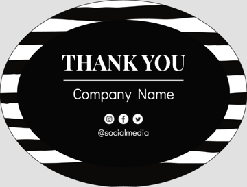 Picture of Beauty Stickers 3 - Oval 3" x 4"