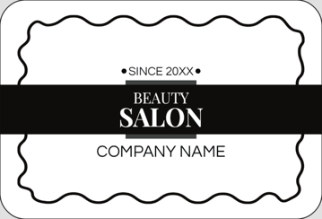 Picture of Beauty Stickers 5 - Rounded Rectangle 2" x 3"